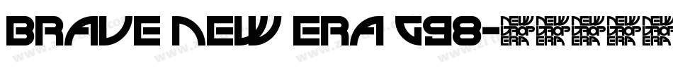 Brave New Era G98字体转换